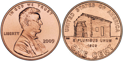 Lincoln Bicentennial One Cent Coins