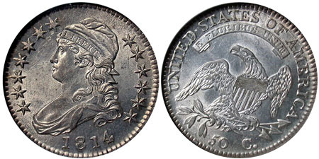 1814 Capped Bust Half Dollar