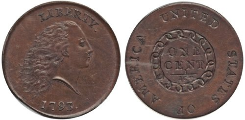 1973 Flowing Hair Cent